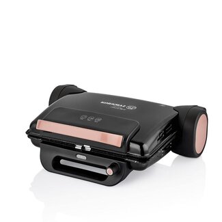 Korkmaz Korkmaz Tostema Midi Toaster | Black + Rose Gold
