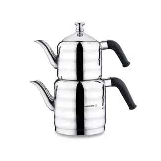 Korkmaz Korkmaz Mina Midi Tea Pot Set |  0,8L + 1,6L
