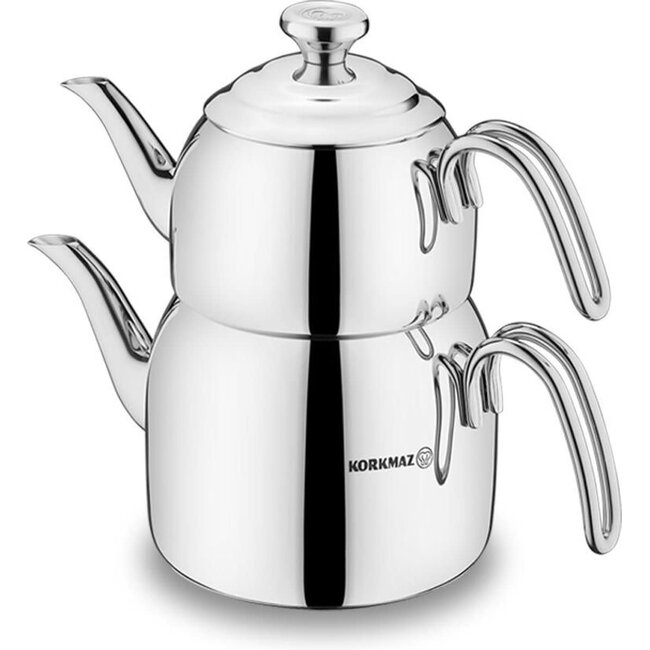 Korkmaz Droppa Theepot Set / Çaydanlık Takımı