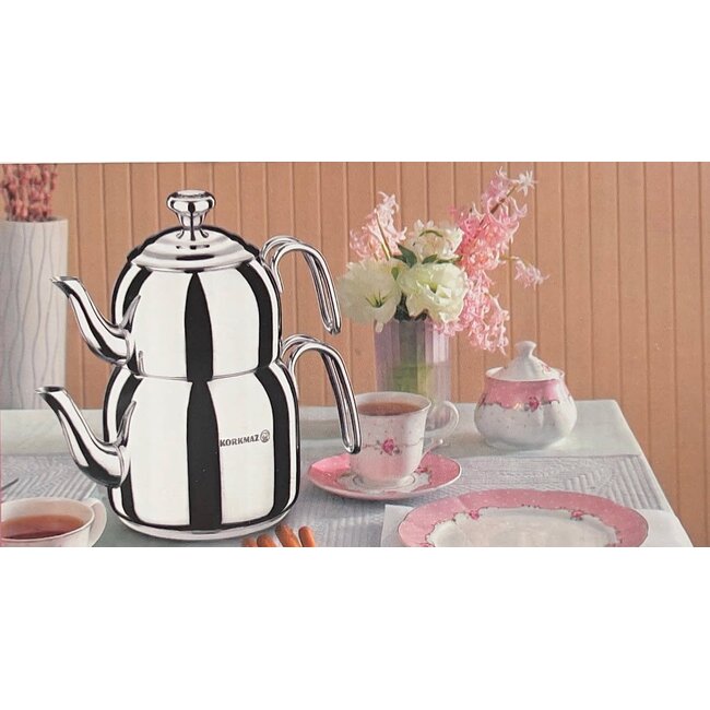 Korkmaz Droppa Tea Pot Set / Çaydanlık Takımı