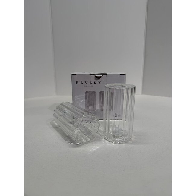 Bavary 2 Tower Glass Pepper & Salt Set