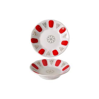 Turkish Tea Coasters Set of 6 | 11 cm | Porcelain