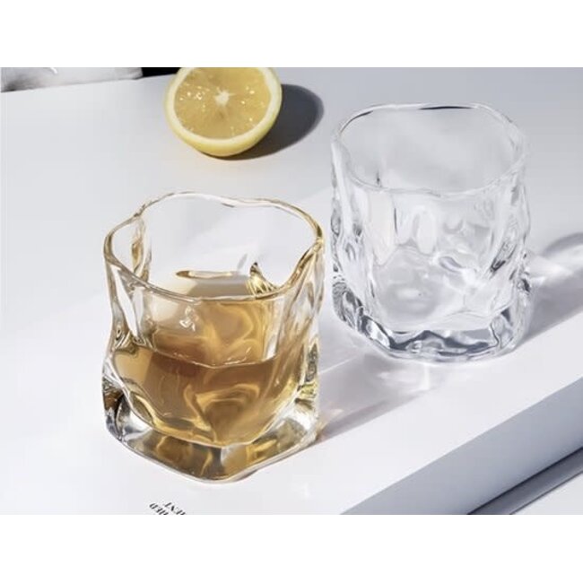 Favori 6 Wave Short Drinking Glasses | 180 ml