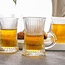 Favori 6 Ribbed Tea Glasses | 100 ml