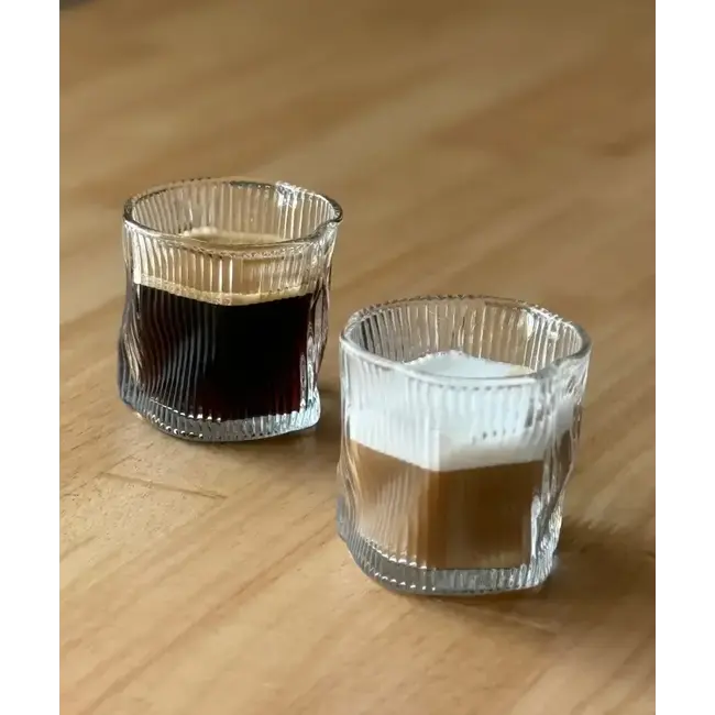 Favori 6 Wave Ribble Short Drinking Glasses | 180ml