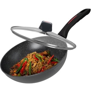 Royalty Line® Wokpan + Deksel Inductie | 32cm