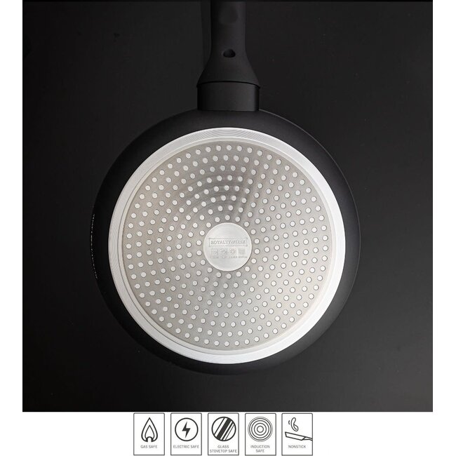 Royalty Line® Wokpan + Deksel Inductie | 30cm