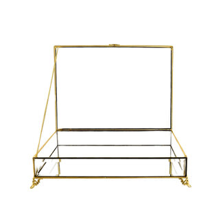 Almina 1 Nature Jewelry Box | Gold | 35x25x8 cm