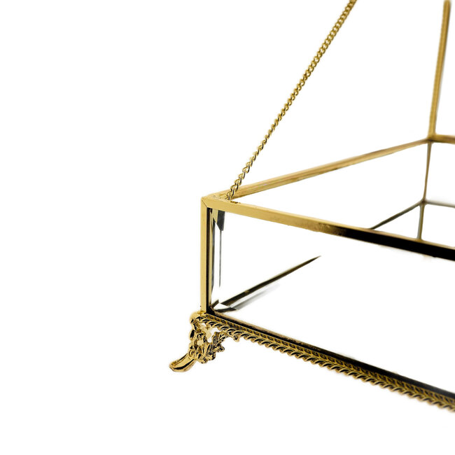 Almina 1 Nature Sierraaddoos | Goud | 35x25x8 cm