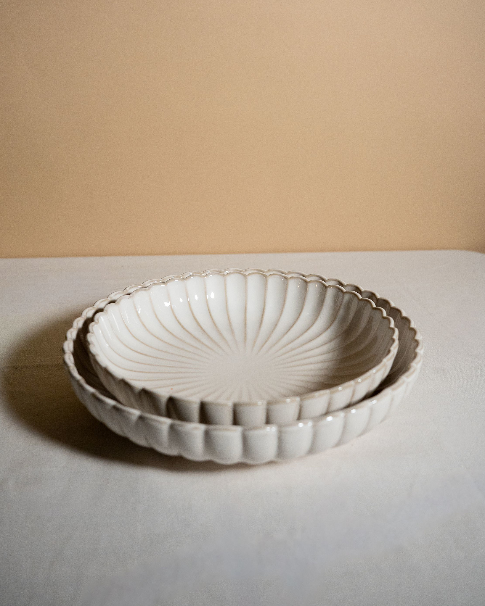 Almina Almina Bloomy Fruit Bowl Set | Set of 2 | 28.5 cm + 24.5 cm ...