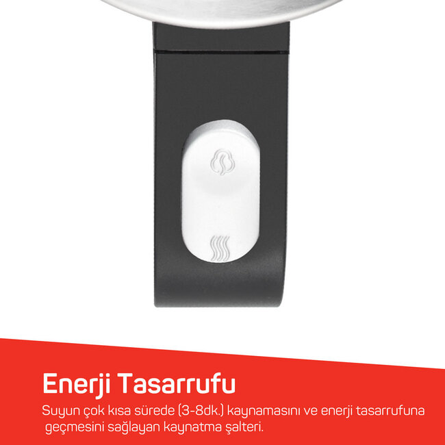 Arzum 1 Deminde Electric Tea Maker | 1.8L + 1.0L