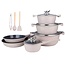 Royalty Line® 14-Piece Cookware Set | Beige