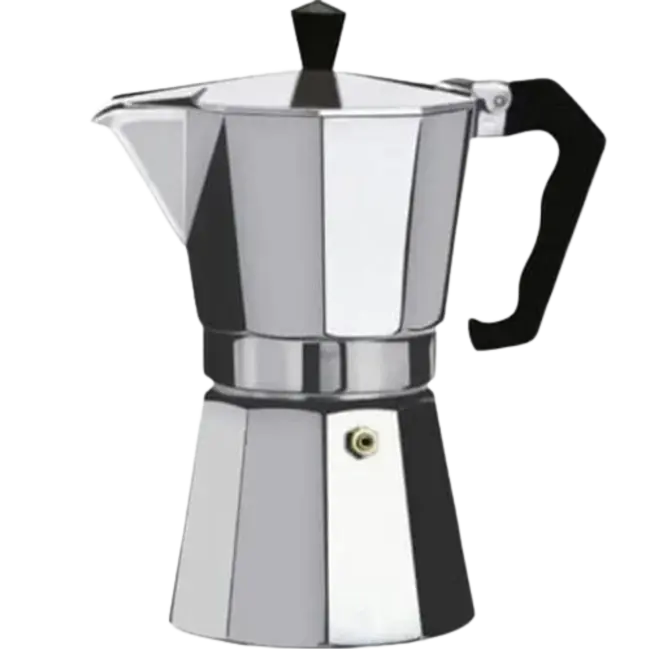 Bavary Aluminium Espresso Koffiemaker | 12 Kops