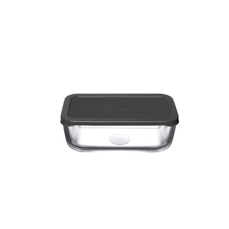 Pasabahce Pasabahce Snowbox Storage Container Grey | 1200ml