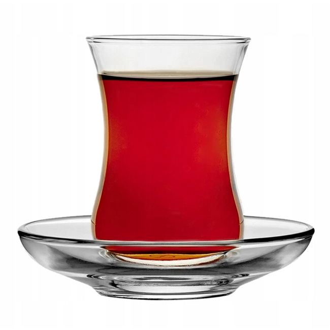 Pasabahce 12 Uskudar Tea Glass Set | 120ml