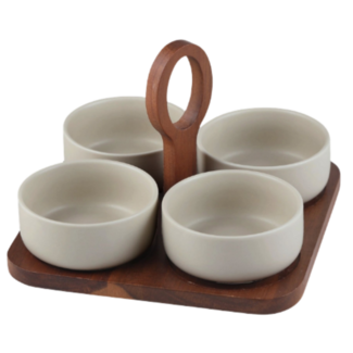 Bavary 4 Terra Snack Bowls | Ø 9.5cm