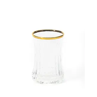 Pasabahce Pasabahce 6 Elysia Tea Glasses Gold | 170ml