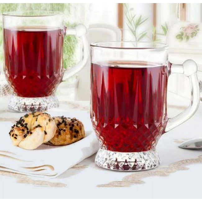 Pasabahce 6 Istanbul Mugs Theeglazen | 165ml