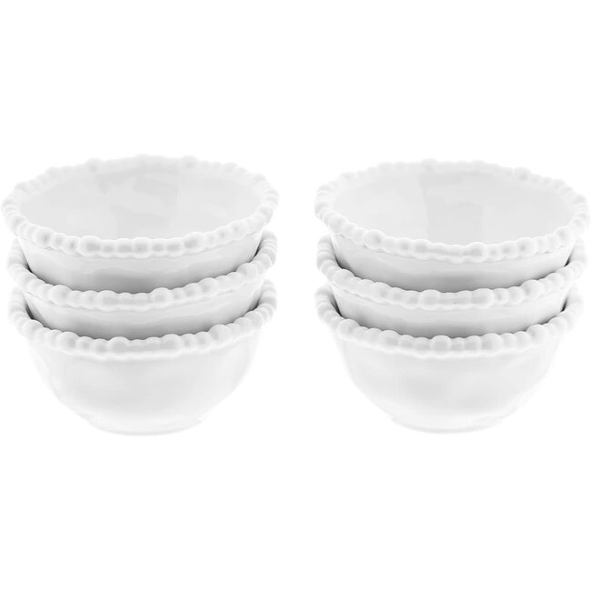 Almina 31-Piece Pearly Breakfast Set | 6-Person | White