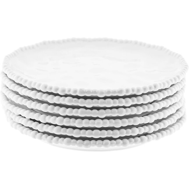 Almina 31-Piece Pearly Breakfast Set | 6-Person | White