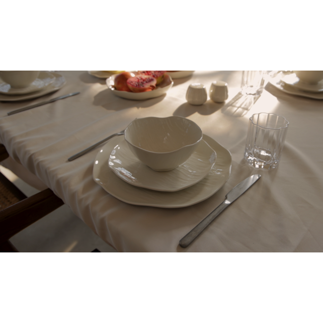 Bavary 27-Piece Cermico Dinner Set | 6-Person | Beige