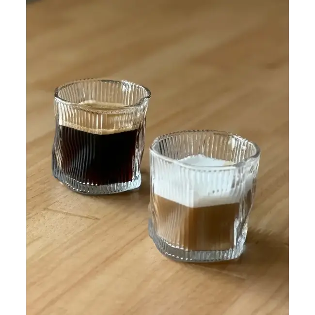 BAVARY 6 Wave Ribble Drinkglazen | 180ml