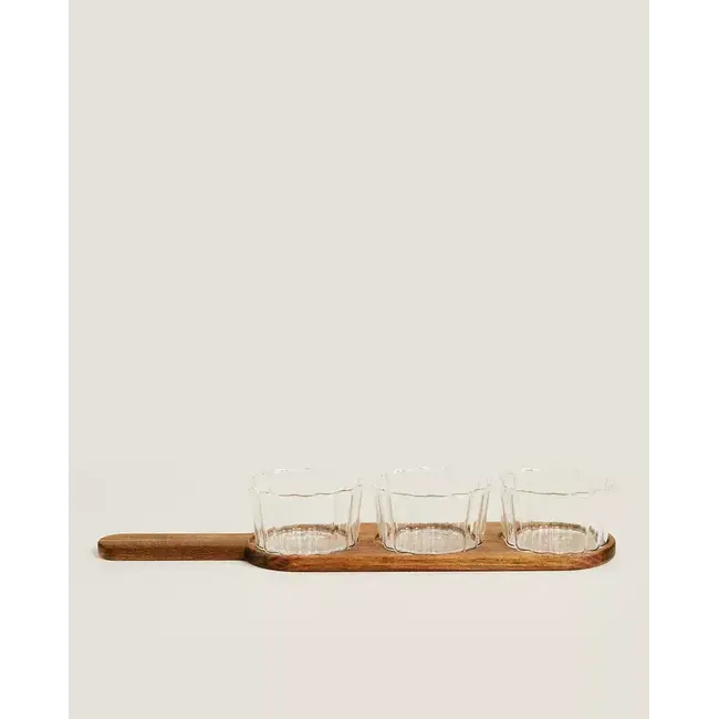 BAVARY 3 BOWL SET WITH TRAY