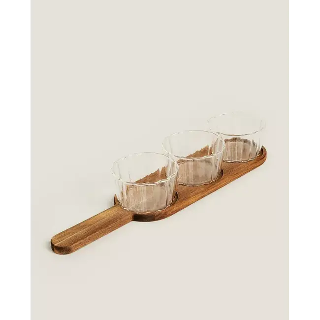 BAVARY 3 BOWL SET WITH TRAY