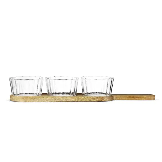 BAVARY 3 BOWL SET WITH TRAY