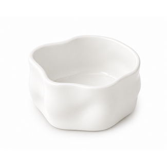 BAVARY 6-delig Nordic Snackkom Set | Wit | 8x4 cm