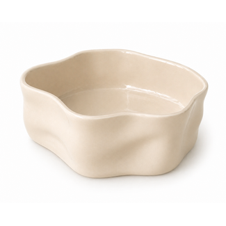 BAVARY 1 Nordic Saladeschaal | Beige | 23x8cm | 2240ml