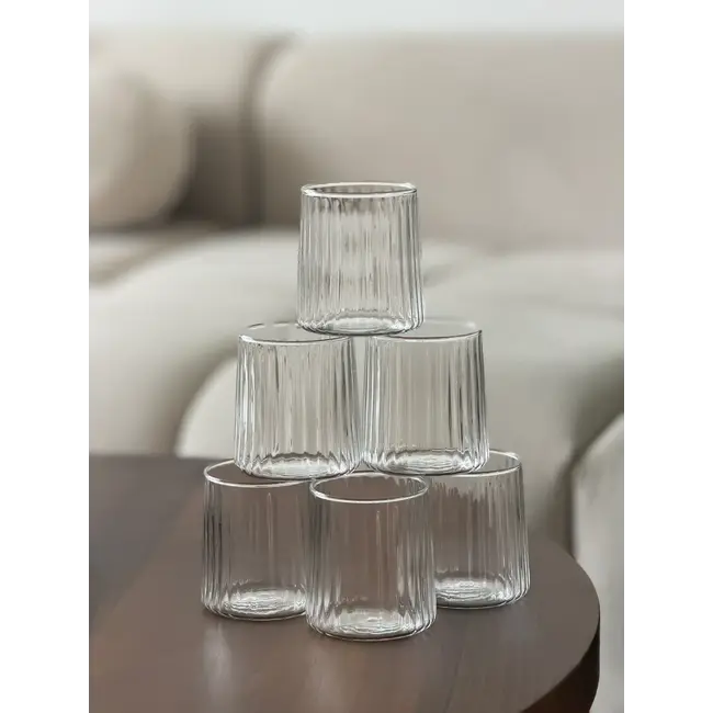 ALMINA 6-Piece Alin Drinking Glasses | 330 ml