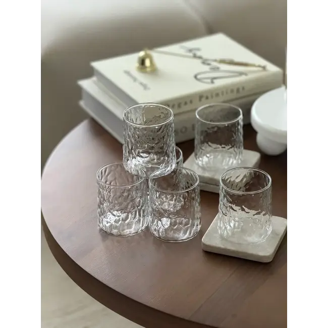 ALMINA 6-Piece Damla Drinking Glasses | 330 ml