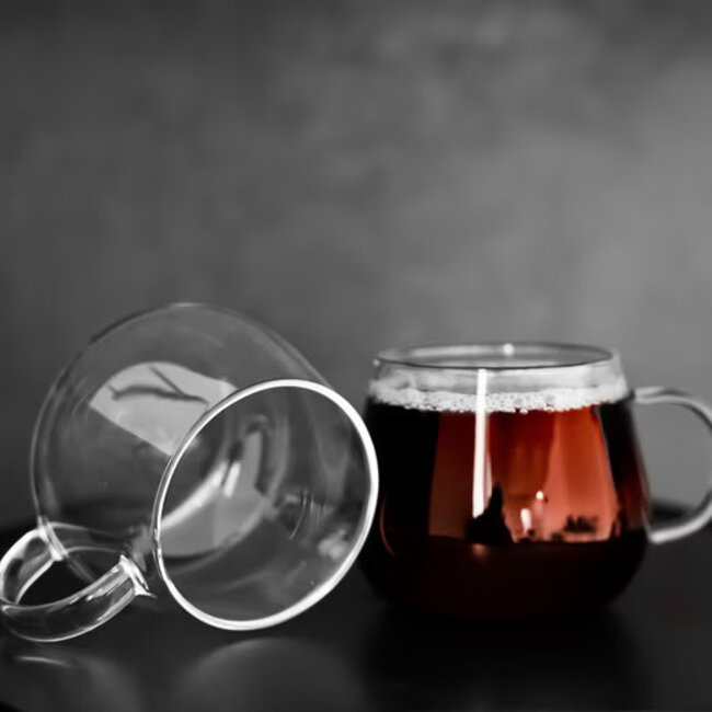 ALMINA 2-Piece Sole Mio Coffee & Tea Glasses | 400 ml