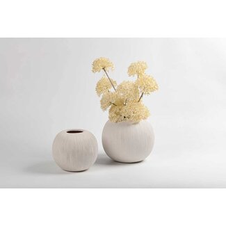 BAVARY 1 Terracotta Bol Japandi Vaas | 18cm