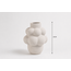 BAVARY 1 Terracotta Grape Japandi Vaas | 25cm
