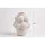 BAVARY 1 Terracotta Grape Japandi Vaas | 35cm