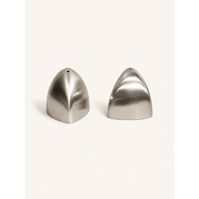 BAVARY 2 Lunar Stainless Steel Salt & Pepper
