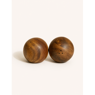 BAVARY 2 Acacia Salt & Pepper Set
