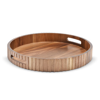 LIVENZA Linea Acacia Wood Tray | 35.5 cm