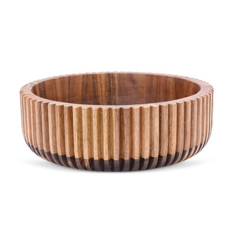 LIVENZA Linea Acacia Wood Bowl | 26 cm