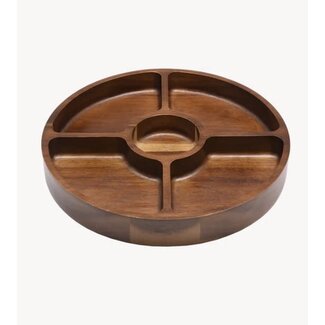 LIVENZA Luma Acacia Wood Snack Tray | 29 cm