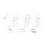 MULEX 6-Piece Coffee & Tea Glass Set | 260 ml