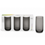 Pasabahce 3 Iconic Lang Drinkglazen Smoke | 365ml