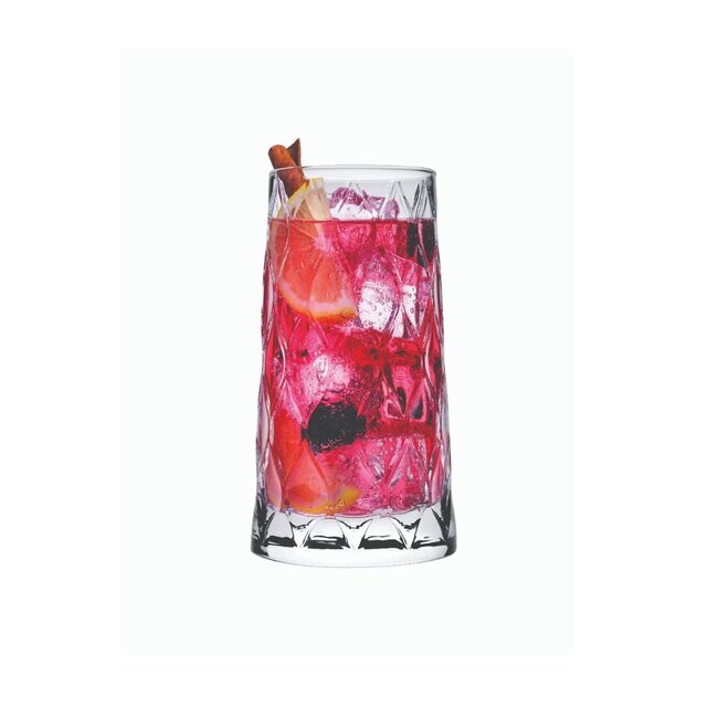 Pasabahce 4 Leafy Lang Drinkglazen | 450ml