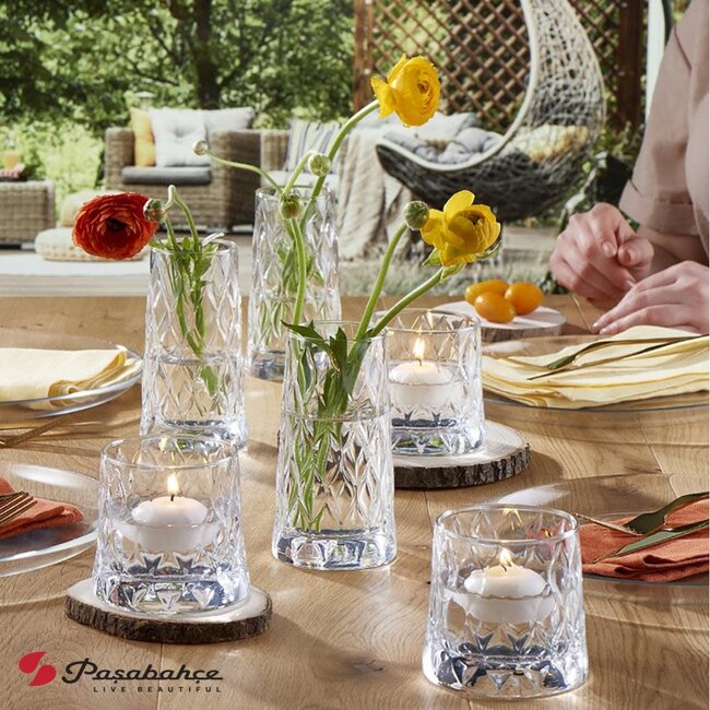 Pasabahce 4 Leafy Lang Drinkglazen | 450ml