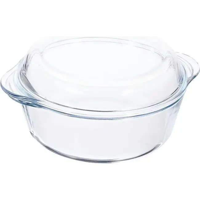Pasabahce 3 Borcam Glass Baking Dish Set with Lid