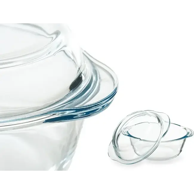 Pasabahce 3 Borcam Glass Baking Dish Set with Lid