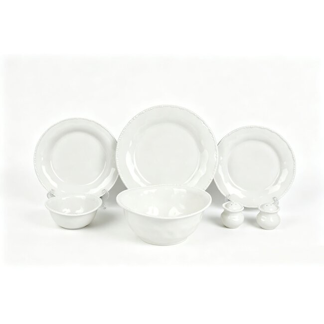 BAVARY 27-delig Pearls 6-persoons Serviesset | Wit