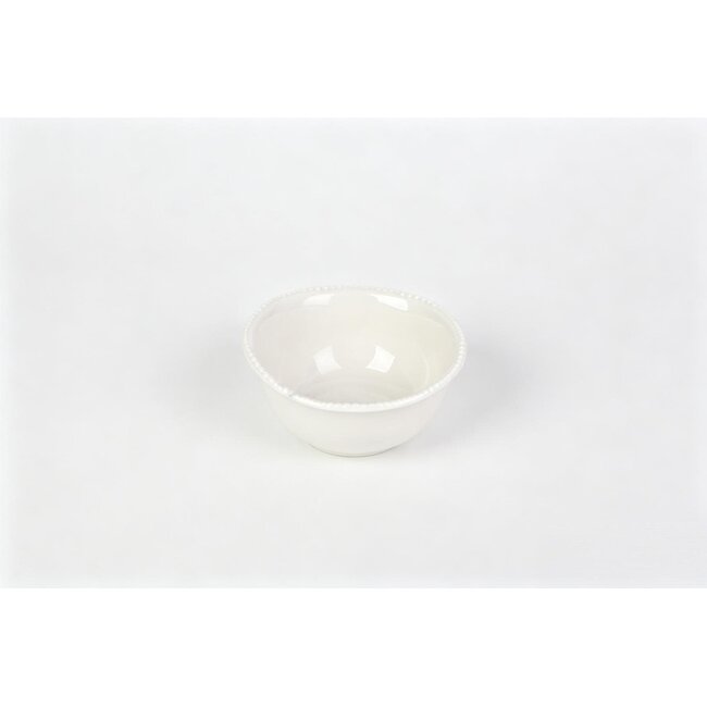 BAVARY 6-delig Pearls Kommetje Wit | 9 cm